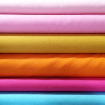 Kona Bundle Inspired by Sunset Colorway Birds and Bees by Tula Pink -  Fat Quarter Bundle