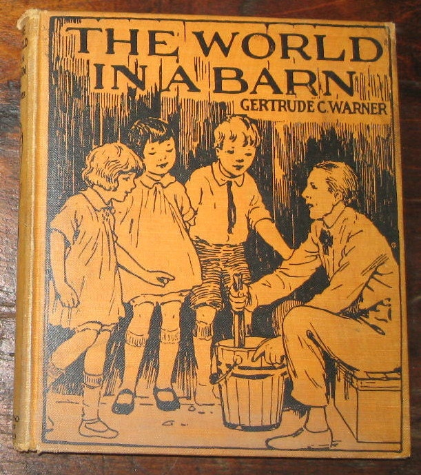 The World in a Barn Antique Children's Book 1927 Boxcar Children Series Author