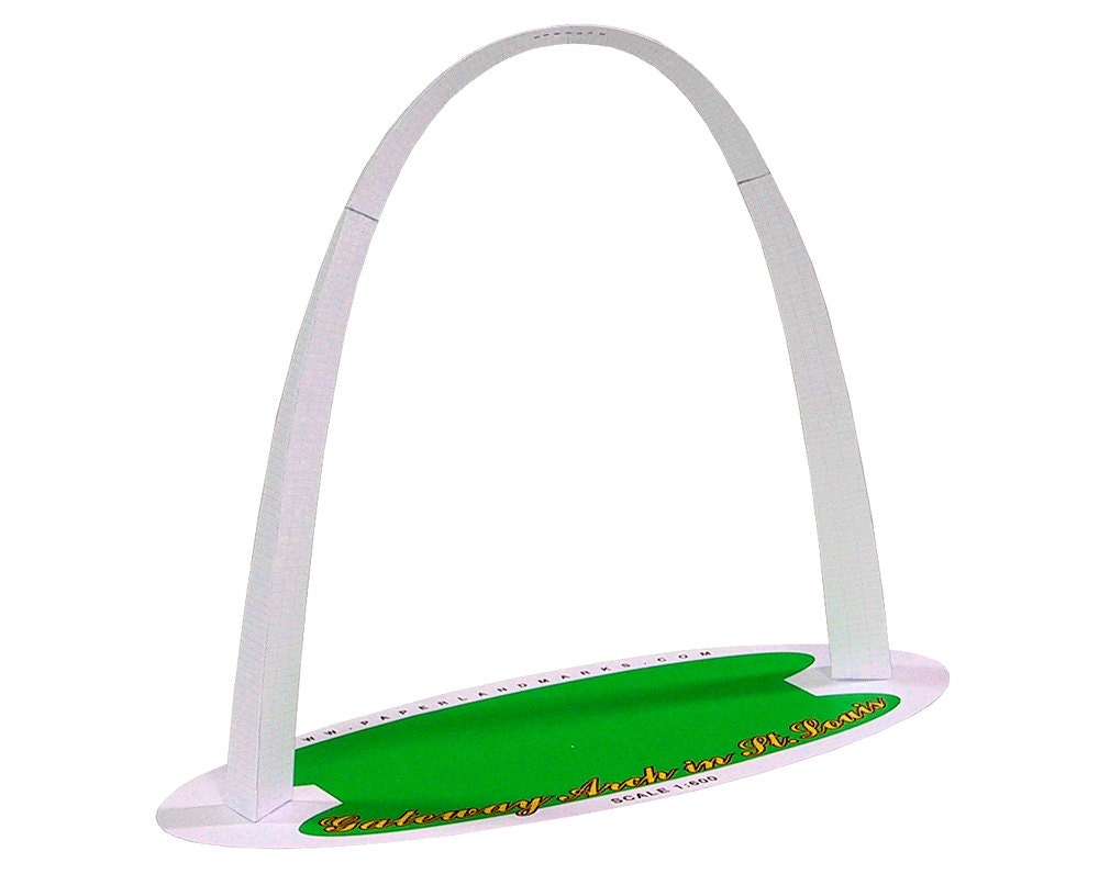 St. Louis Gateway Arch Paper Model (KIT)