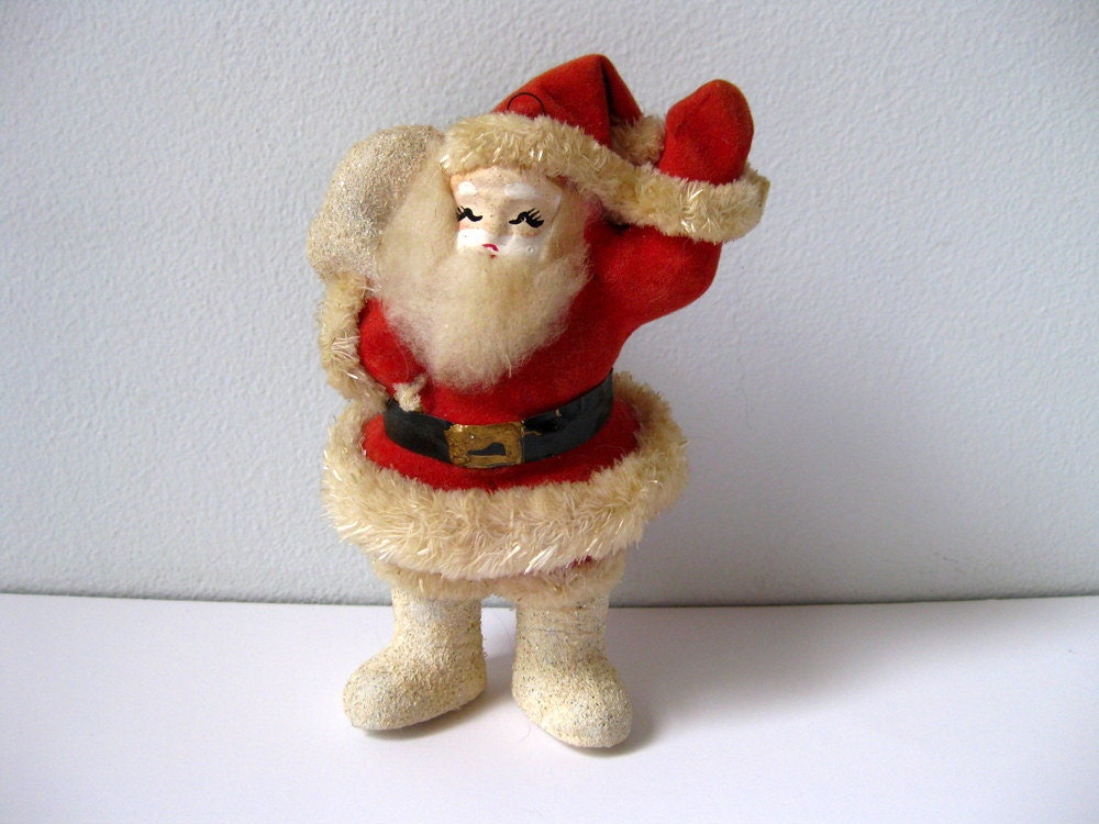 Vintage Santa ornament
