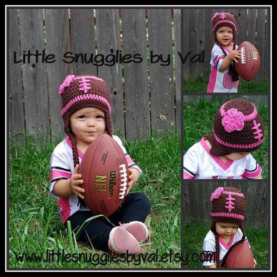 SALE TODAY LSBV Girly Football Hat InfantAdult Sizes Available