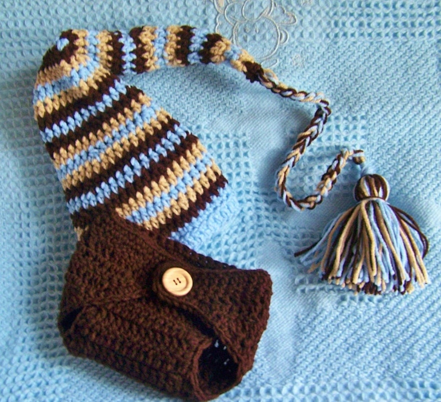 Baby Stocking Cap Photography Prop Set You Pick The Colors And Size Newborn To Tweleve Month