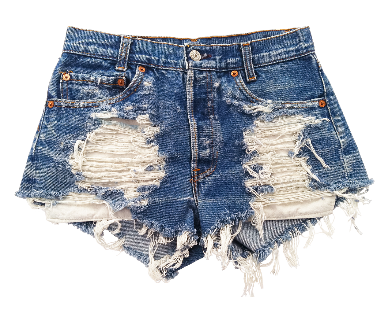 Vega shorts studded cut offs