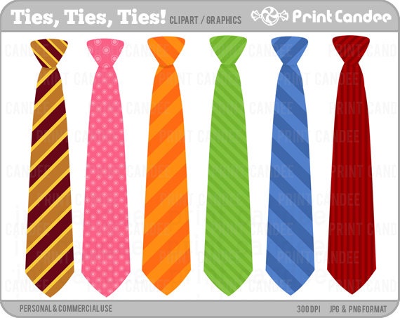 clipart of men's ties - photo #13