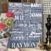 18 X 24  FAMILY Subway Personalized Established Name Sign