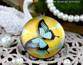 New Technology - 1pcs 33mm (PL-33-062) Handmade Antique Bronze Brass Photo Locket Pendant / Charm
