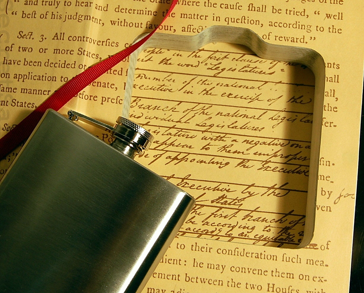 Hollow Book Safe & Flask - MIRACLE AT PHILADELPHIA The Story of the Constitutional Convention (Flask Included)