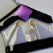 Fused Glass Purple Ornament/ Suncatcher/ Nativity
