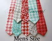 BIG Guy Holiday Christmas Necktie Tie - VINTAGE CHRISTMAS Collection - (Mens Size) - Baby Boy- Custom Order - Photo Prop