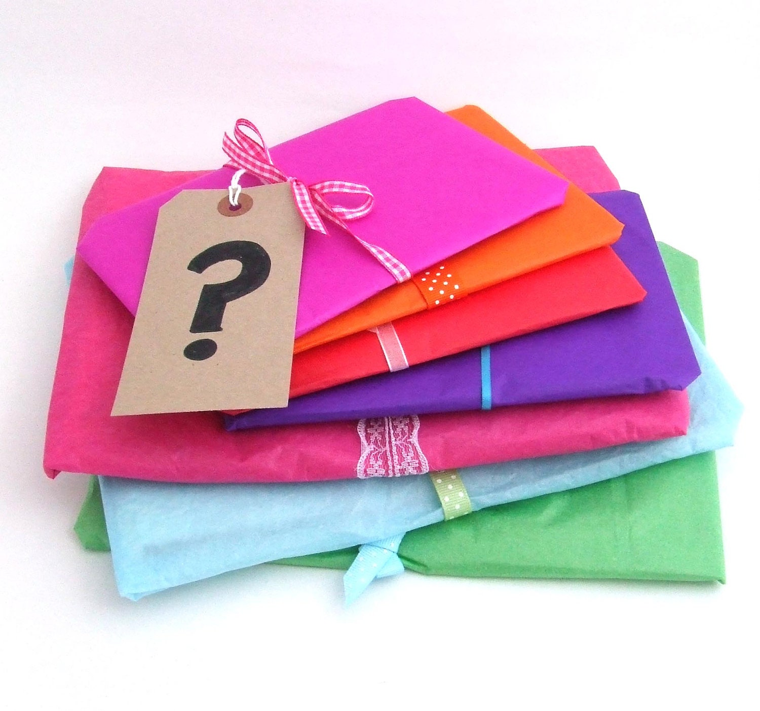 Instant Collection of Mystery Prints Set of 6 A6 Gocco Prints