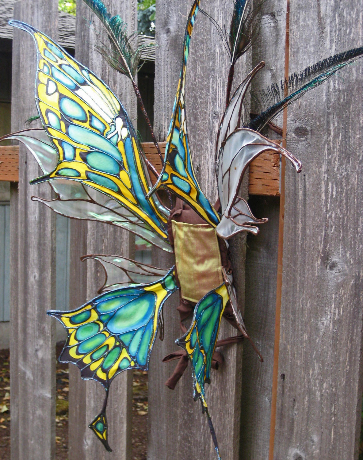 Malachite Faerie Wings