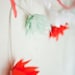 Coral & MInt - 6 Flower Garland