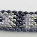 Lilac Windows Bracelet - Twin Beads Beading Pattern Tutorial