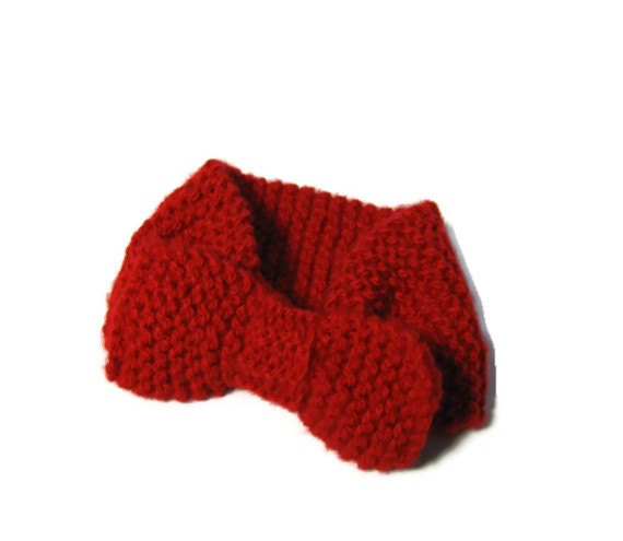Red Headband/Ear Warmer