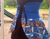 Batman Corset Overskirt.