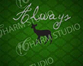 12x18 Severus Snape Always print