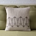 Arrow Pattern Knitted Decorative Cushion / Pillow Cover /// Archer