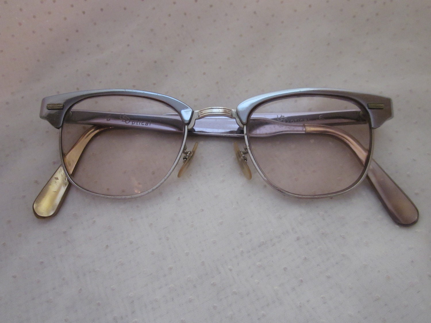 Vintage USO USOptical Men's Eyeglasses Retro Mid Century US Optical