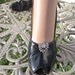 Vintage 1930's-1940's Art Deco Rhinestone Shoe Clips by Added Extras NYC