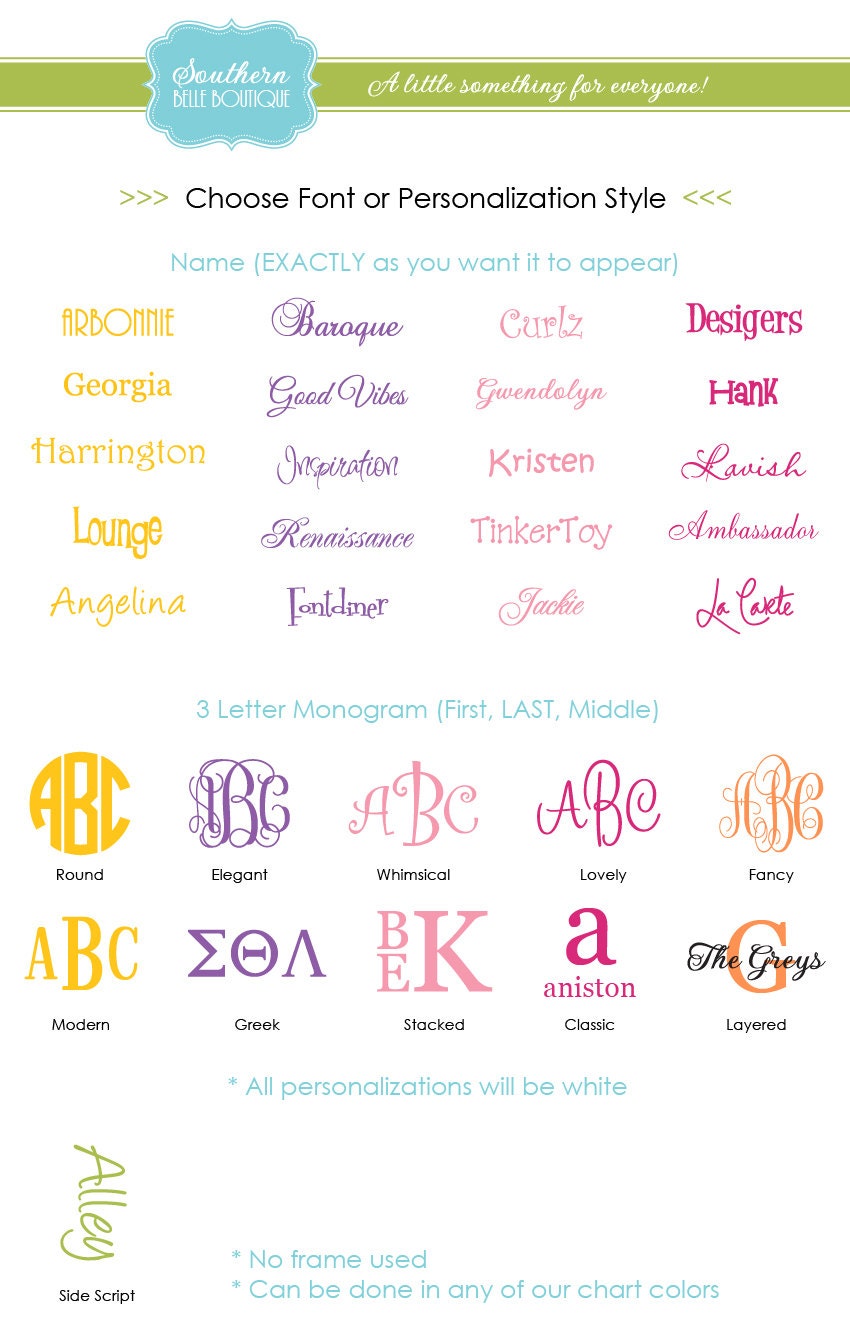 Personalized Monogram Cell Phone Cases NEW PATTERNS - iphone 5, iphone 4/4s, 3g, , ipod, Samsung