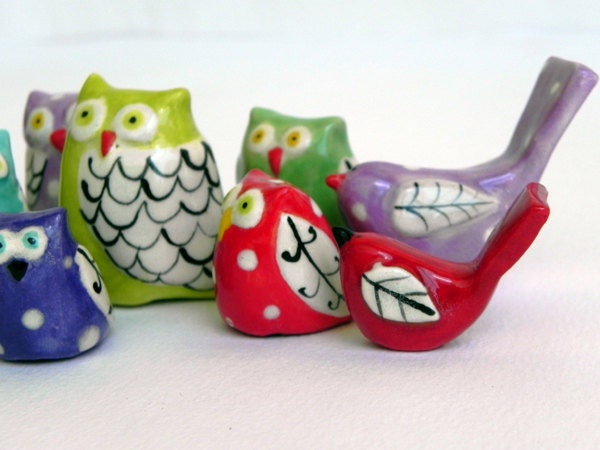 Wee Owl Family - Made to Order