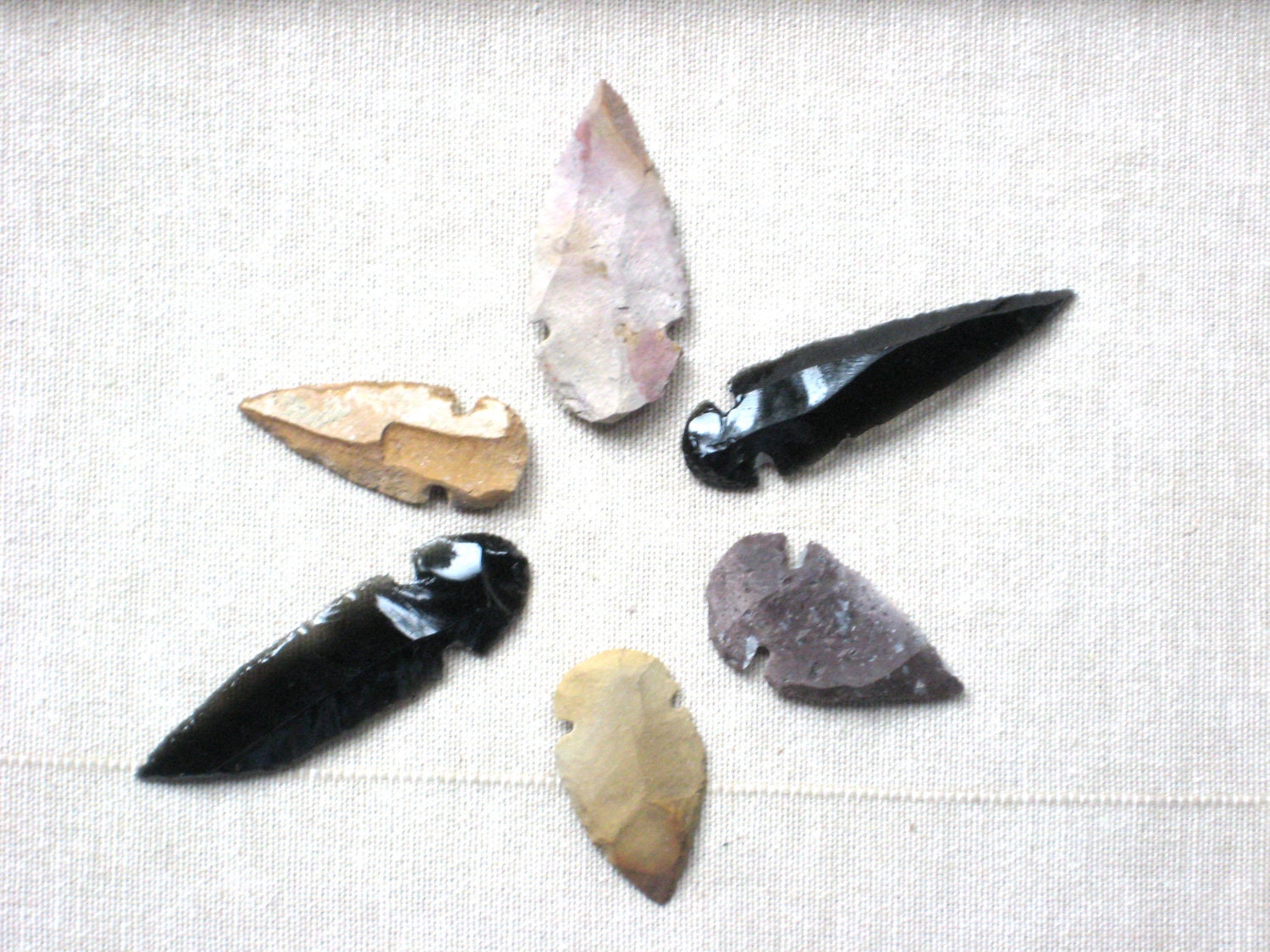 Design Your Own Tribal Arrowhead Necklace, Choose a Charm from Feather, Bird, Arrow, Cross or Leaf, Turquoise, Jasper, Green Serpentine