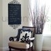 Chalk Wall Decal, Frame, House Rules