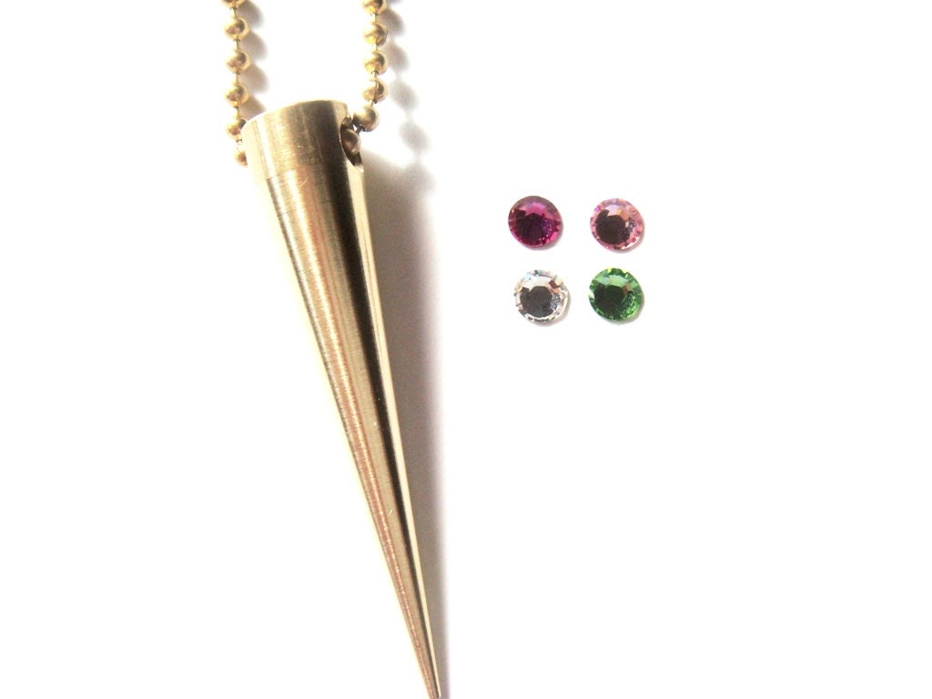 Gold Spike Necklace