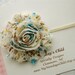 Shabby Chic Headband in Soft Floral - Baby Headband, Newborn Headband, Baby Girl Headband, Girls Headbands