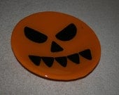 Orange Pumpkin Bowl - Trick or Treat