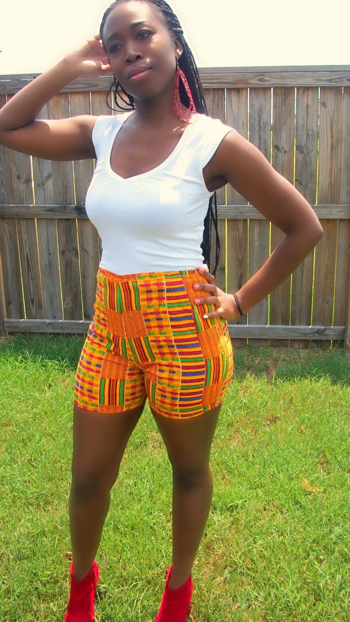 Kente shorts