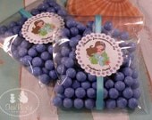 Blue Lagoon...Personalized Mermaid Party Favor Stickers Il_170x135