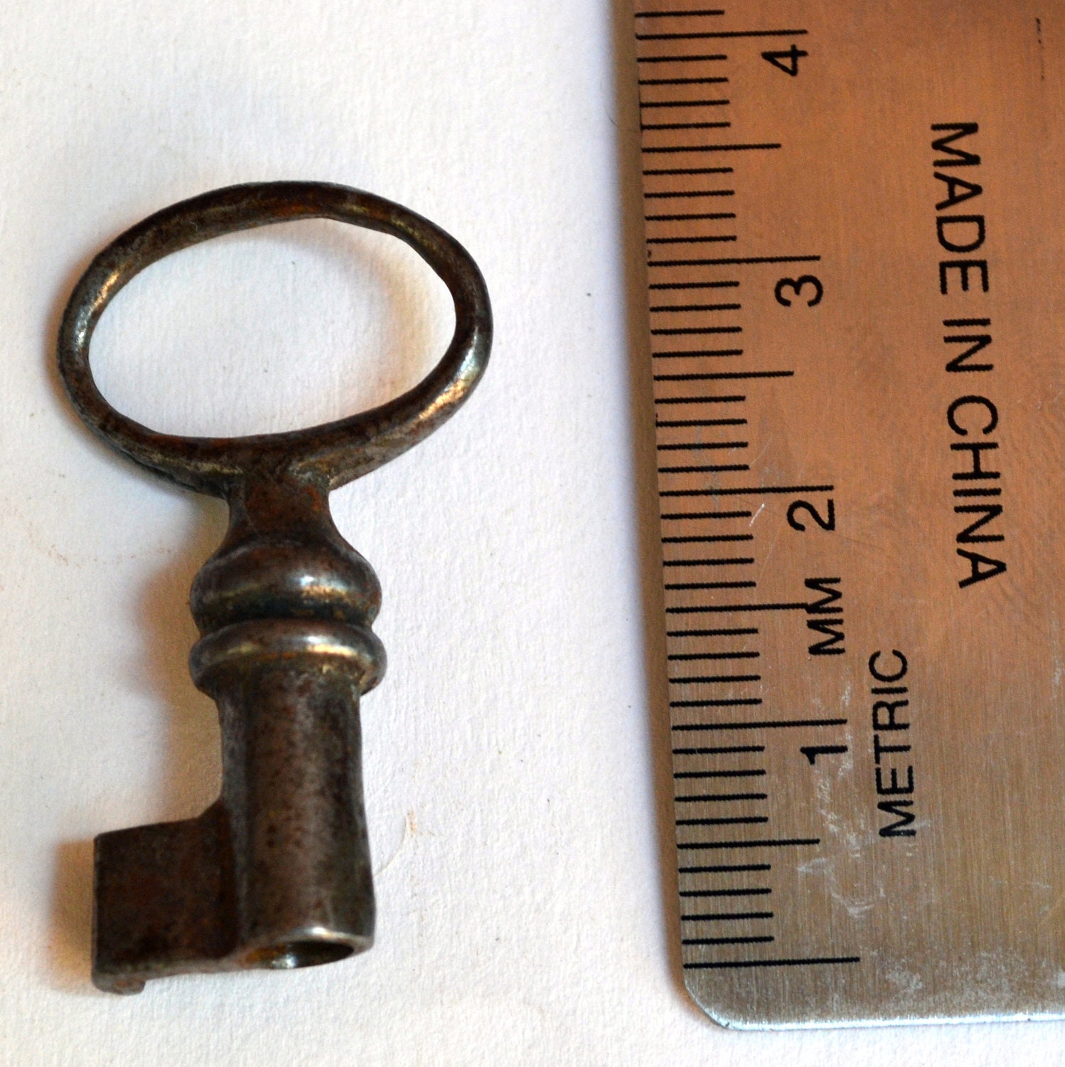 Tiny Ornate Antique Skeleton Key