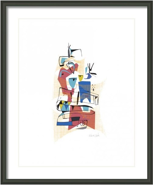 Fairview 1952 11x14 print by Edwin Wade