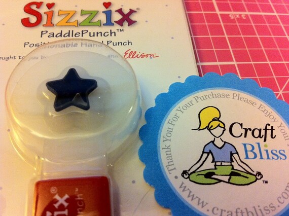 Sizzix Paddle Punch Star No.2 38-0820 Brand New in Package Il_570xn