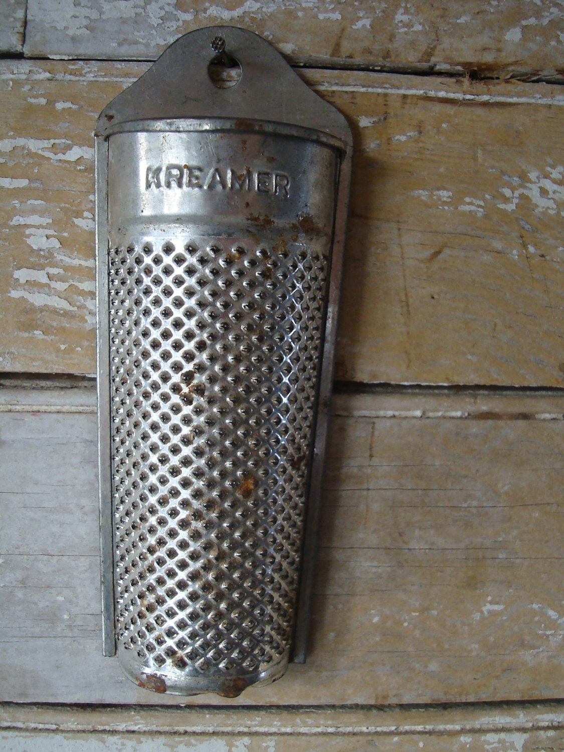 Items similar to Vintage Tin Spice Grater Nutmeg Very Nice on Etsy
