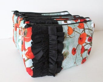 ruffled clutch -- the ernestine edna edition