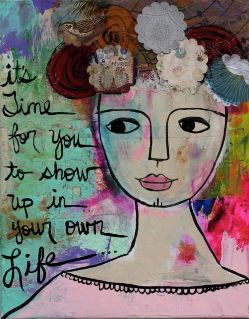 SHOW UP 8x10 print