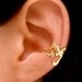 24K Gold Empire ear cuff earrings jewelry - earcuff for men and women 121112