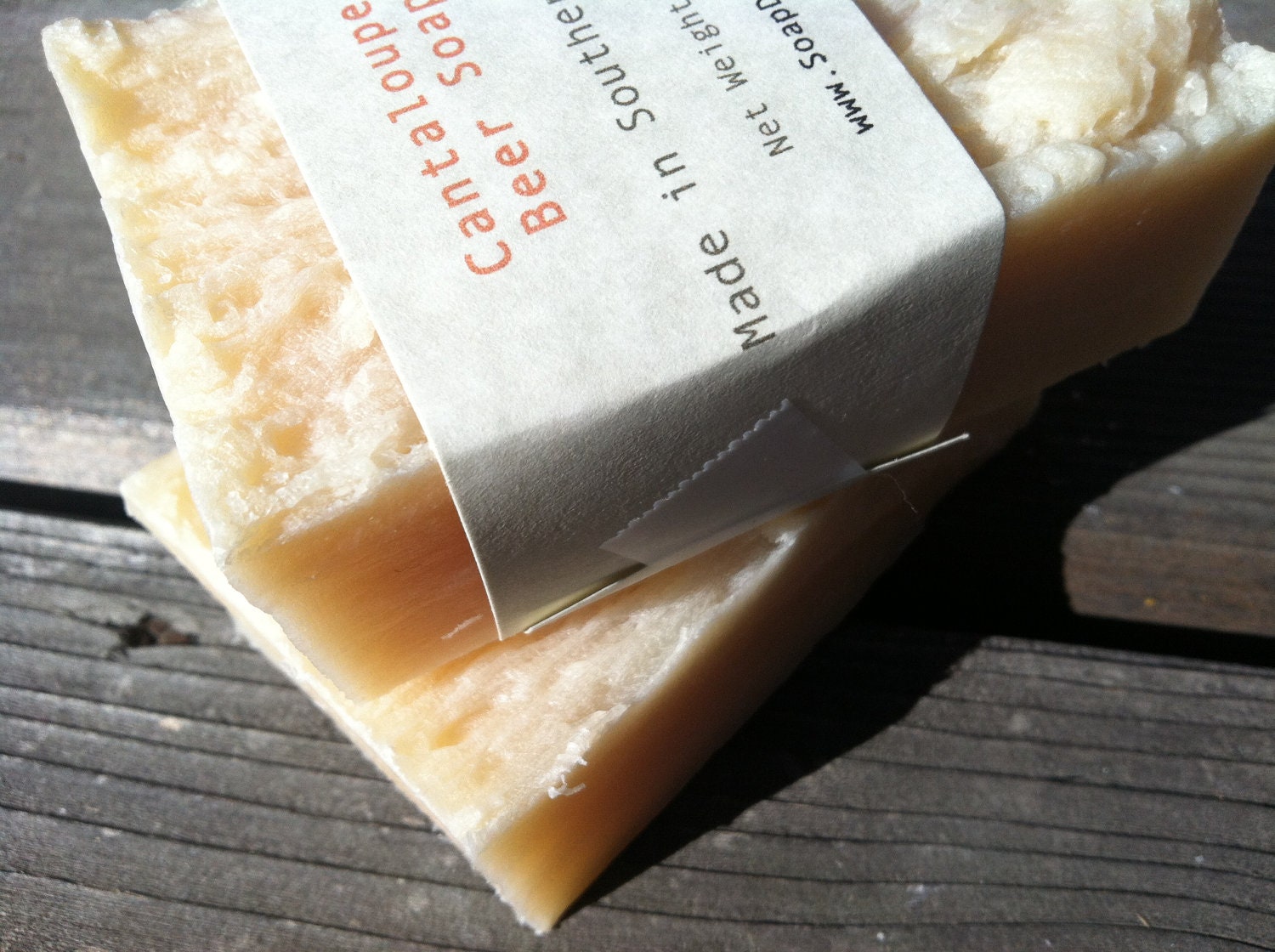 Cantaloupe Beer Soap