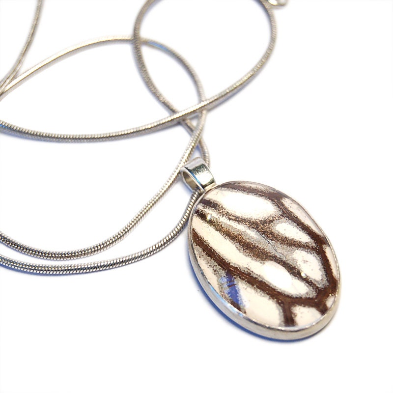 Butterfly Wing Pendant Necklace - Idea Idea Idea