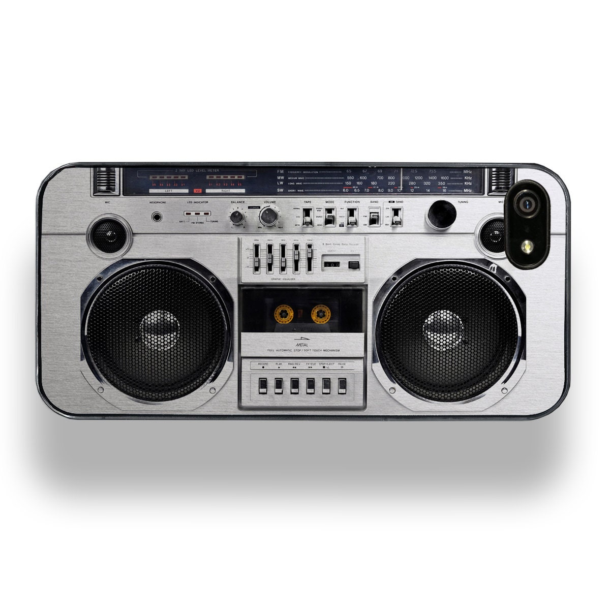 Boombox - Metallic iPhone 5 Case by ZERO GRAVITY