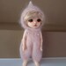 Pink Kidsilk Beaded Romper and Pixie Hat for Lati Yellow and Pukifee