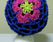 Blue Flower Slouchy