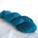 Ishtar. Baby Camel / Silk/ 4 Ply / Fingering Yarn. Teal Sky