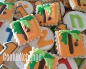 Chicka Chicka Boom Boom Cookies Favors Themed Birthday Party