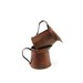 Miniature copper pitchers - vintage small metallic rustic decor