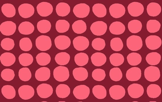 Amy Butler Fabric - Love Sun Spots Wine 1 Yard