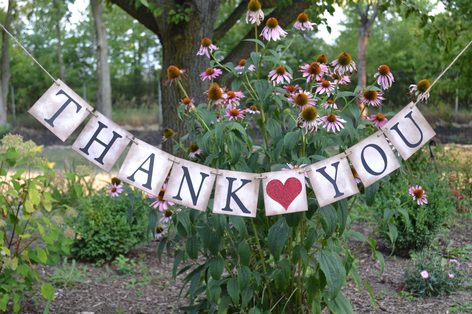 Thank you banner  ..  Wedding banner  .. Glitter  ..   Photo prop  ..   thank you
