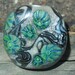Destash...Lampwork Glass Bead. Focal bead Handmade. SRA Australian made